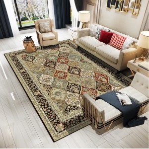 In stock European-style living room carpet, home carpet, bedroom bedside rectangular wall-to-wall carpet, hotel decorative carpet mat