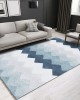 New autumn/winter geometric living room coffee table rug, bedroom bedside wall-to-wall carpet 3D printed rectangular bathroom doormat