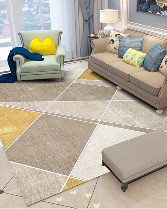 Nordic minimalist living room carpets, abstract geometric bedroom bedside rectangular wall-to-wall coffee table rugs, in stock Nordic minimalist living room carpets, abstract geometric bedroom bedside rectangular wall-to-wall coffee table rugs, in stock