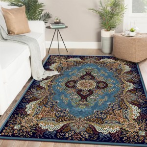 Bohemian vintage carpet, living room coffee table mat, bedroom bedside mat, hotel sofa blanket, doormat