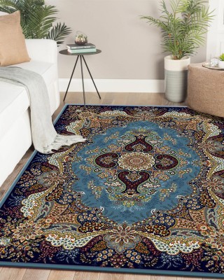 Bohemian vintage carpet, living room coffee table mat, bedroom bedside mat, hotel sofa blanket, doormat
