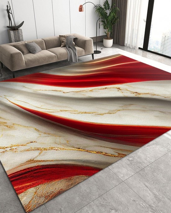 Cross-border factory direct-stock light luxury carpet, large-scale full-coverage living room coffee table mat, easy-care bedroom bedside rug Cross-border factory direct-stock light luxury carpet, large-scale full-coverage living room coffee table mat, easy-care bedroom bedside rug