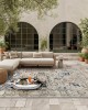 Cross-border cartoon Persian living room wall-to-wall carpet, non-slip and stain-resistant, outdoor terrace sofa blanket available for shipping