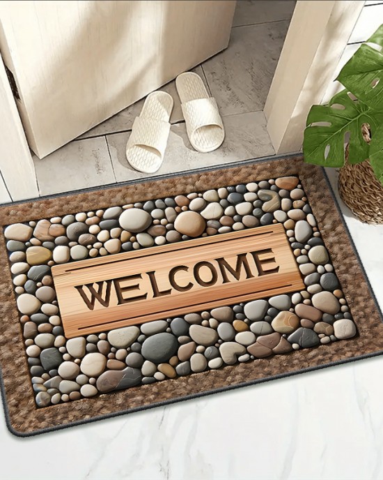 Temu labelled retro entrance doormats, absorbent, non-slip, easy-care entryway mats, cross-border supply Temu labelled retro entrance doormats, absorbent, non-slip, easy-care entryway mats, cross-border supply
