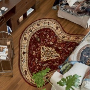 Cross-border shaped Persian floor mats, hot-selling living room decorative mats, sofa anti-slip blankets, bedroom bedside blankets for wholesale