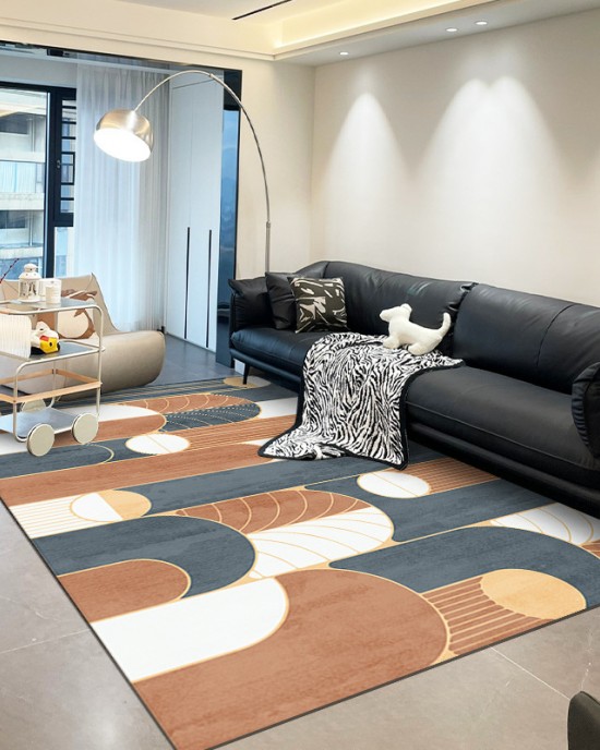Nordic Simple living room carpet, modern sofa coffee table rug, printed wall-to-wall bedroom mat with stain-resistant design. Nordic Simple living room carpet, modern sofa coffee table rug, printed wall-to-wall bedroom mat with stain-resistant design.