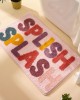Cartoon wash time bathroom faux cashmere absorbent doormat, thick entryway doormat in stock. Cartoon wash time bathroom faux cashmere absorbent doormat, thick entryway doormat in stock.