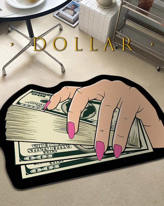 US dollar bill cross-border doormat, factory wholesale, Amazon entryway floor mat, wear-resistant decorative entryway mat US dollar bill cross-border doormat, factory wholesale, Amazon entryway floor mat, wear-resistant decorative entryway mat