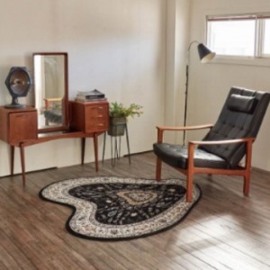 Cross-border shaped Persian floor mats, hot-selling living room decorative mats, sofa anti-slip blankets, bedroom bedside blankets for wholesale