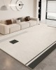 Living room carpets, stain-resistant and easy-care, Nordic-lined, non-slip, wear-resistant crystal velvet carpets, home insulation and warmth