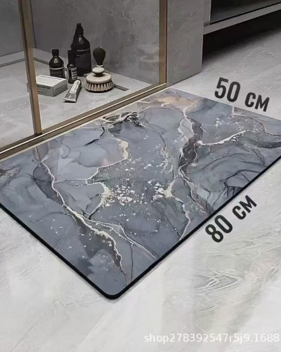 Cross-border TEMU cross-border marble diatom mud floor mats, non-slip and easy-care bathroom floor mats, wear-resistant entrance mats Cross-border TEMU cross-border marble diatom mud floor mats, non-slip and easy-care bathroom floor mats, wear-resistant entrance mats