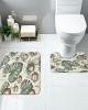 Cross-border modern minimalist diatom mud floor mat, absorbent and stain-resistant bathroom, U-shaped two-piece toilet mat set available for delivery. Cross-border modern minimalist diatom mud floor mat, absorbent and stain-resistant bathroom, U-shaped two-piece toilet mat set available for delivery.
