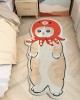Cartoon cat-shaped rugs, comfortable, thickened bedside rugs for living rooms and coffee tables, easy-care rugs