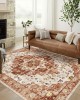 Cross-border light luxury vintage Persian carpets, stain-resistant, full-length coffee table mats for living rooms, bedroom decorative bedside rugs in stock