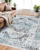 Cross-border TEMU Bohemian style carpet for home living room decoration, dirt-resistant, non-slip, and easy-care Coffee table rugs available for shipping.
