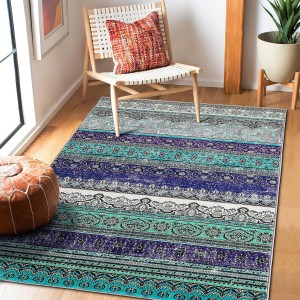 Cross-border ethnic living room carpet, vintage Moroccan Southwest tribal rug, home B&B/hotel hallway rug