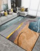 Cross-border Nordic light luxury living room sofa blankets, simple geometric bedroom bedside blankets, B&B and hotel decorative carpets