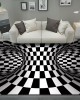 Cross-border carpets, living room sofa rugs, 3D vortex wall-to-wall carpets, creative three-dimensional floor mats available for shipping