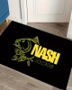 TEMU cross-border American trendy brand printed floor mats for home entryways, stain-resistant, wear-resistant, and easy-care mats.