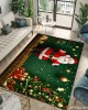 New Christmas printed living room carpet, European and American hotel/B&B terrace outdoor mat, home bedroom bedside rug