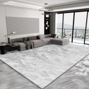 High-end, simple, stain-resistant living room carpet, large wall-to-wall blanket, home bedroom bedside rug, wear-resistant sofa blanket