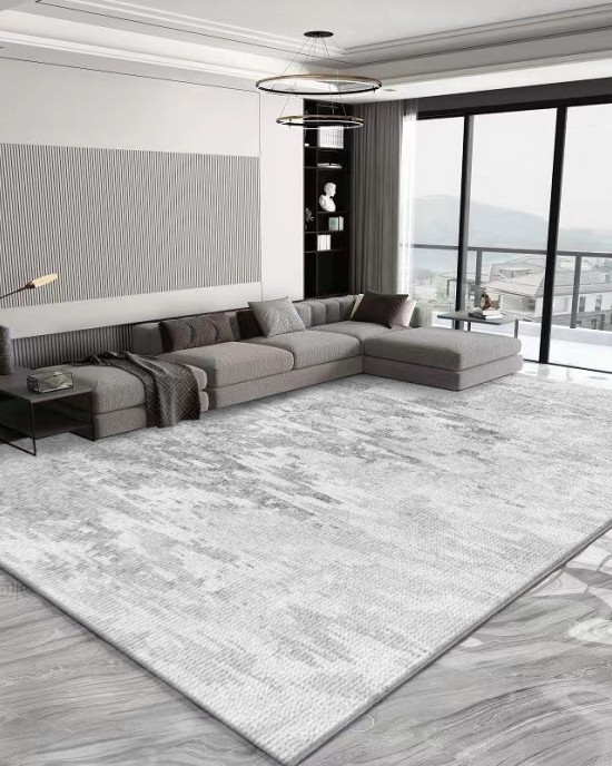 High-end, simple, stain-resistant living room carpet, large wall-to-wall blanket, home bedroom bedside rug, wear-resistant sofa blanket High-end, simple, stain-resistant living room carpet, large wall-to-wall blanket, home bedroom bedside rug, wear-resistant sofa blanket
