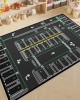 Cartoon children's parking lot patterned play rug, living room decorative rug, bedroom bedside blanket, in stock for dropshipping Cartoon children's parking lot patterned play rug, living room decorative rug, bedroom bedside blanket, in stock for dropshipping