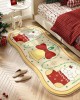 Cartoon Christmas series imitation cashmere bedroom decorative bedside blanket, home room cooling thickened carpet available for dispatch Cartoon Christmas series imitation cashmere bedroom decorative bedside blanket, home room cooling thickened carpet available for dispatch
