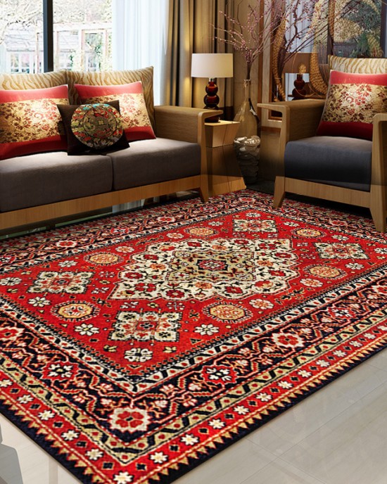 Cross-border Bohemian Living Room Carpet, Non-Slip, Stain-Resistant, Easy-Care, Sofa Blanket, Coffee Table Mat, Bedroom Bedside Blanket Cross-border Bohemian Living Room Carpet, Non-Slip, Stain-Resistant, Easy-Care, Sofa Blanket, Coffee Table Mat, Bedroom Bedside Blanket