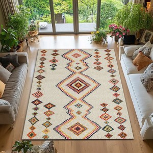 Nordic thickened crystal velvet floor mats, stain-resistant, non-slip, full-length easy-care large carpet available for dispatch