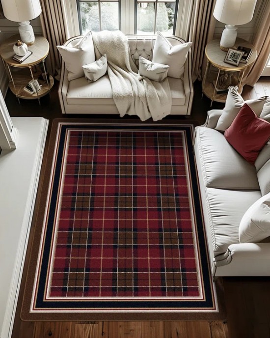 TEMU cross-border Christmas-style carpet for the living room, durable and stain-resistant, coffee table rug, bedroom, non-slip cooling rug. TEMU cross-border Christmas-style carpet for the living room, durable and stain-resistant, coffee table rug, bedroom, non-slip cooling rug.