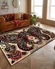 Amazon cross-border Halloween carpet, non-slip, stain-resistant, easy-care carpet, bedroom decorative bedside rug, available for shipping.