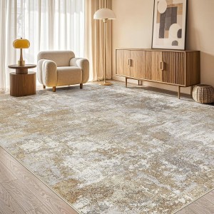 Cross-border TEMU cross-border Persian printed carpet for home living room decoration, dirt-resistant, non-slip, easy-care coffee table rug in stock