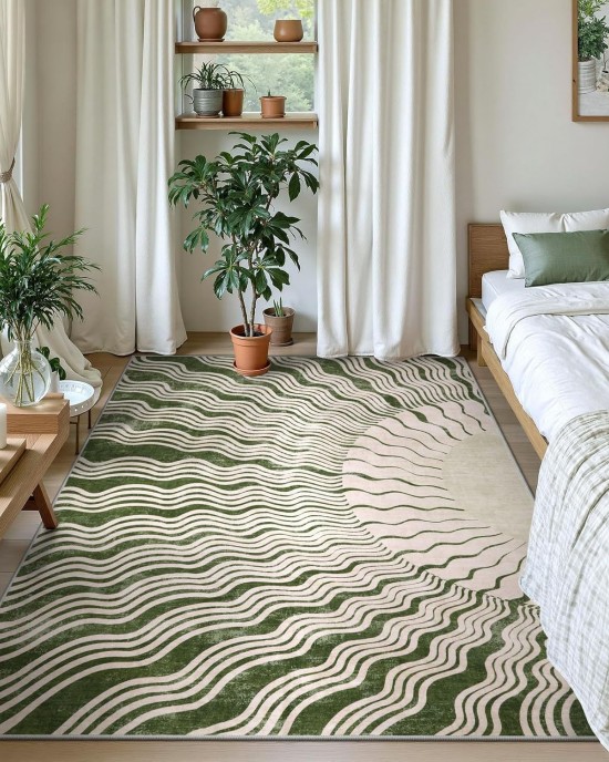 Simple line faux cashmere sun pattern bedroom decorative carpet, bedside rug, non-slip living room thickened carpet in stock. Simple line faux cashmere sun pattern bedroom decorative carpet, bedside rug, non-slip living room thickened carpet in stock.