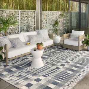 Modern Minimalist Camping Picnic Carpet, Balcony Cradle Floor Mat, Living Room, Stain-Resistant, Easy-Care, Full-Wall Sofa Blanket