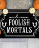 Cross-border Amazon Halloween floor mat, stain-resistant, easy-care floor mat for the home entryway, non-slip, absorbent floor mat for the bathroom.