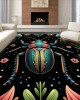 Cross-border American-style wall-to-wall living room carpet, absorbent, stain-resistant, easy-to-care sofa rug, outdoor balcony decorative rug.