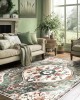 Cross-border Nordic Bohemian decorative large area rug, non-slip, stain-resistant, and wear-resistant wall-to-wall carpet for the living room