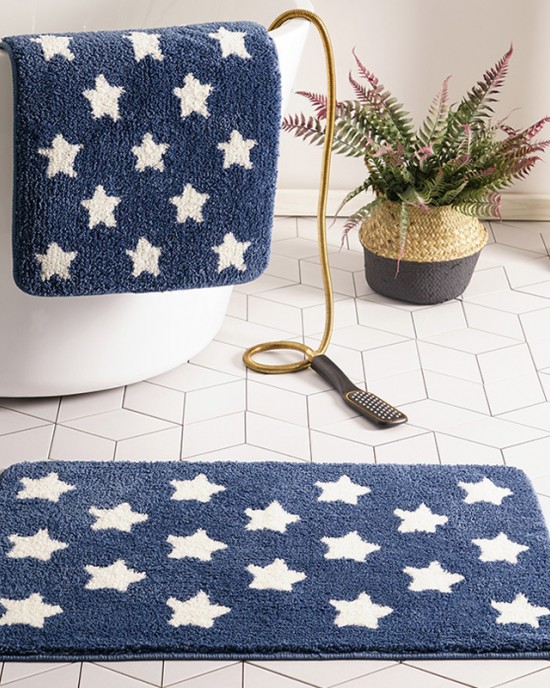 Cartoon imitation cashmere floor mats, absorbent bathroom doormats, non-slip floor mats for bathrooms Cross-border water doormats