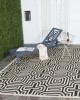 Cross-border outdoor camping rug, stain-resistant, large living room wall-to-wall sofa coffee table mat, porch/entrance door mat