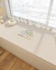 Useful all-season bedroom balcony mat, high-end absorbent mat, non-slip, stain-resistant, and easy-care imitation cashmere bay window mat.