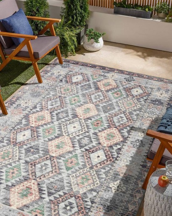 Cross-border American Persian carpet, stain-resistant, non-slip floor mat for the living room, bedside blanket for hotels and homestays, and outdoor camping mats.