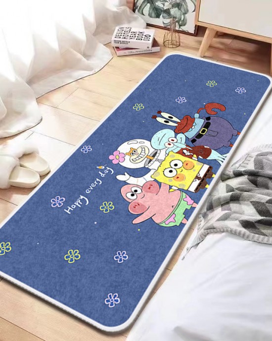 Cartoon imitation cashmere bedside decorative non-slip carpet, bedroom wall-to-wall carpet, thickened living room carpet available for dropshipping Cartoon imitation cashmere bedside decorative non-slip carpet, bedroom wall-to-wall carpet, thickened living room carpet available for dropshipping