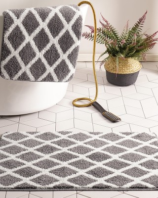 Cartoon imitation cashmere floor mats, absorbent bathroom doormats, non-slip floor mats for bathrooms Cross-border water doormats