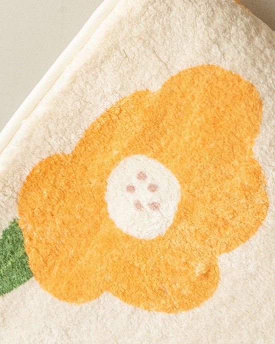 Cross-border Kavita-style imitation cashmere carpet for bedroom and living room, stain-resistant, wear-resistant, thickened, skin-friendly velvet bedside blanket.