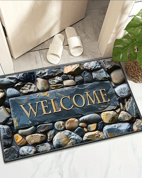 Temu labelled retro entrance doormats, absorbent, non-slip, easy-care entryway mats, cross-border supply Temu labelled retro entrance doormats, absorbent, non-slip, easy-care entryway mats, cross-border supply