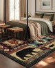 Cross-border American retro ethnic-style living room wall-to-wall carpet, non-slip and stain-resistant, bedroom, easy-care, bedside rug available for shipping Cross-border American retro ethnic-style living room wall-to-wall carpet, non-slip and stain-resistant, bedroom, easy-care, bedside rug available for shipping