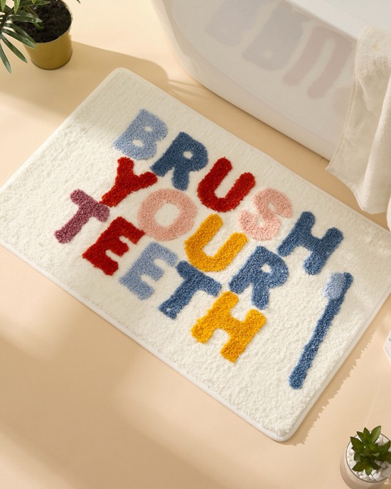 Cartoon wash time bathroom faux cashmere absorbent doormat, thick entryway doormat in stock. Cartoon wash time bathroom faux cashmere absorbent doormat, thick entryway doormat in stock.