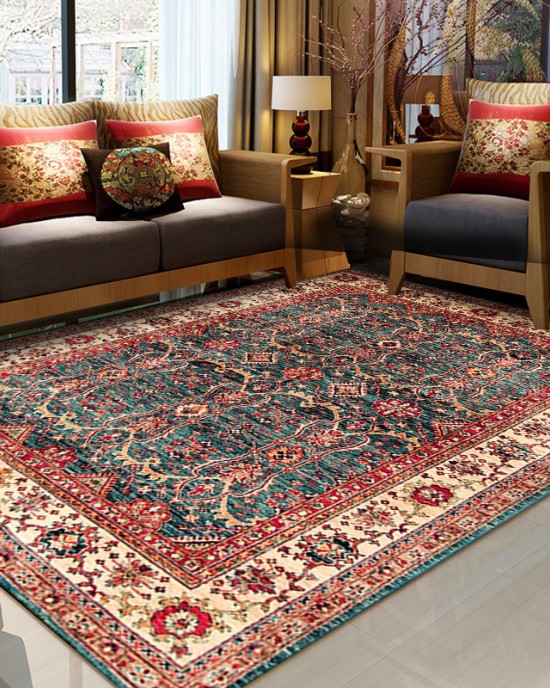 Cross-border Bohemian Living Room Carpet, Non-Slip, Stain-Resistant, Easy-Care, Sofa Blanket, Coffee Table Mat, Bedroom Bedside Blanket Cross-border Bohemian Living Room Carpet, Non-Slip, Stain-Resistant, Easy-Care, Sofa Blanket, Coffee Table Mat, Bedroom Bedside Blanket