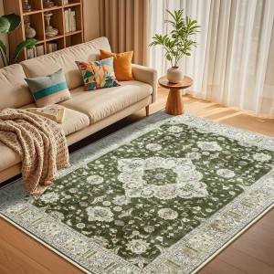 Cross-border Amazon Persian carpet, living room, stain-resistant, easy-care, dust-proof bedside decorative rug